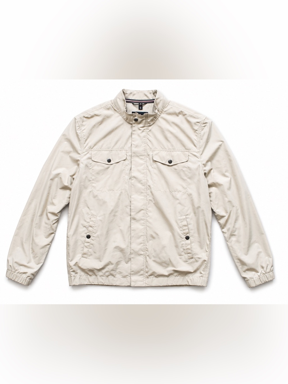 Construct Slim Fit Hybrid Field Jacket Men’s Medium Beige Cream